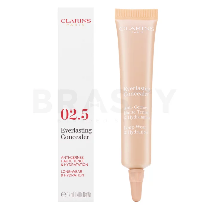 Clarins Everlasting Concealer tekutý korektor 02.5 Medium 12 ml