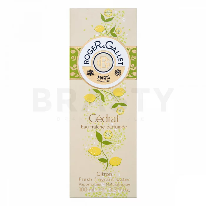 Roger & Gallet Cédrat Eau de Toilette for women 100 ml