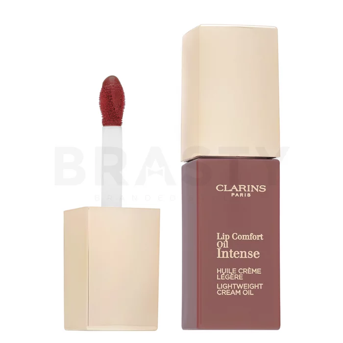 Clarins Lip Comfort Oil Intense lesk na rty s hydratačním účinkem 01 Intense Nude 7 ml