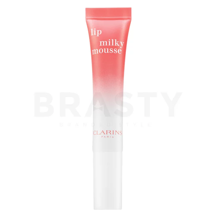 Clarins Lip Milky Mousse výživný balzám na rty s hydratačním účinkem 02 Milky Peach 10 ml