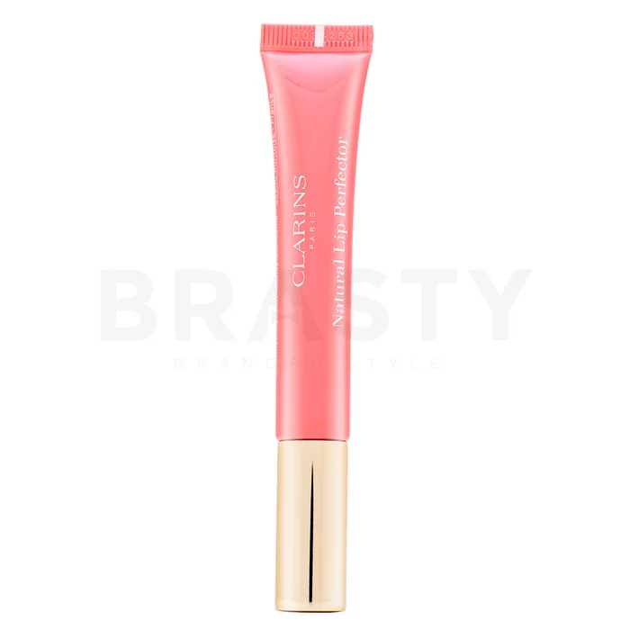 Clarins Natural Lip Perfector lesk na rty 01 Rose Shimmer 12 ml