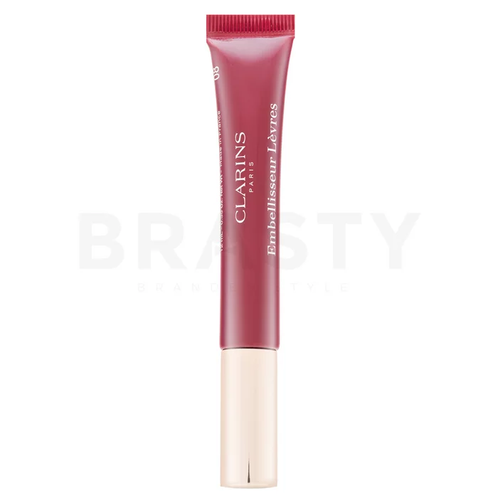 Clarins Natural Lip Perfector lesk na rty 08 Plum Shimmer 12 ml