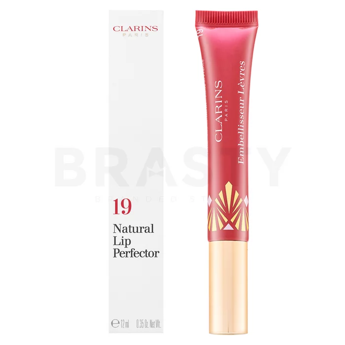 Clarins Natural Lip Perfector lesk na rty 19 Intense Smoky Rose 12 ml