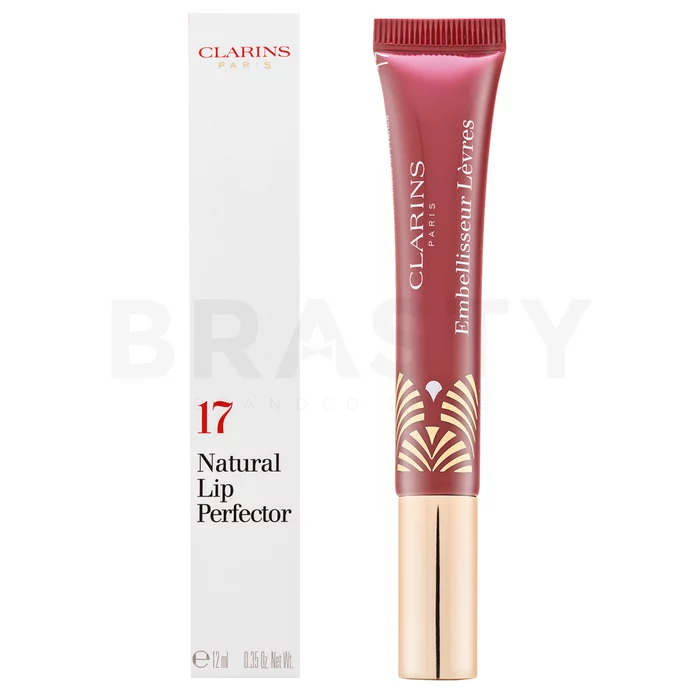 Clarins Natural Lip Perfector lesk na rty 17 Intense Maple 12 ml