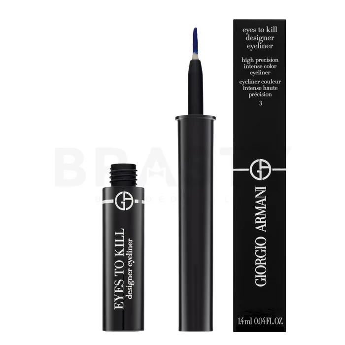 Armani (Giorgio Armani) Eyes To Kill Designer Eyeliner tekuté linky na oči 03 Cobalt 1,4 ml