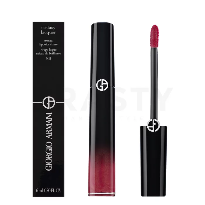 Armani (Giorgio Armani) Ecstasy Lacquer Excess Lipcolor Shine dlouhotrvající tekutá rtěnka 502 6 ml