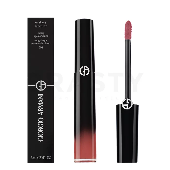 Armani (Giorgio Armani) Ecstasy Lacquer Excess Lipcolor Shine dlouhotrvající tekutá rtěnka 508 6 ml