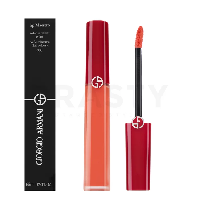 Armani (Giorgio Armani) Lip Maestro Liquid Lipstick Freeze dlouhotrvající tekutá rtěnka 305 6,5 ml