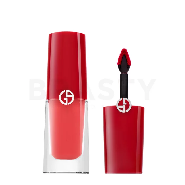 Armani (Giorgio Armani) Lip Magnet Second Skin Intense Matte Color vloeibare lippenstift met lange houdbaarheid met matterend effect 503 3,9 ml