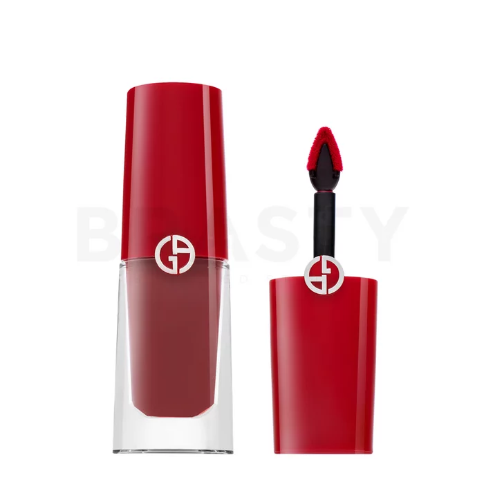 Armani (Giorgio Armani) Lip Magnet Second Skin Intense Matte Color vloeibare lippenstift met lange houdbaarheid met matterend effect 600 3,9 ml