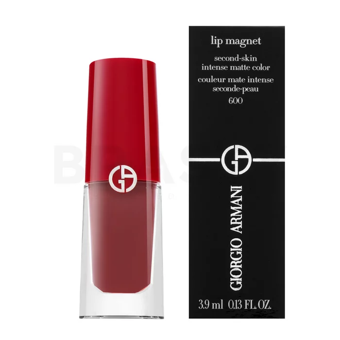 Armani (Giorgio Armani) Lip Magnet Second Skin Intense Matte Color vloeibare lippenstift met lange houdbaarheid met matterend effect 600 3,9 ml