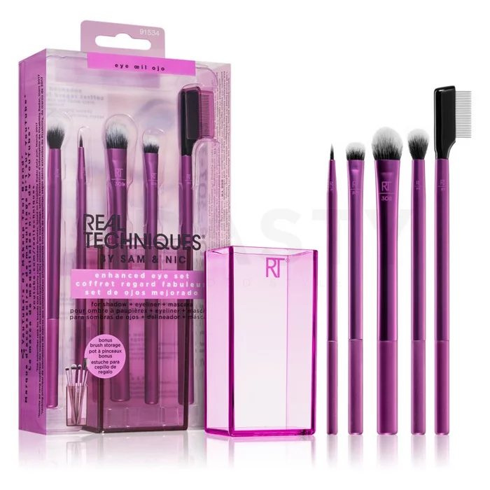 Real Techniques Enhanced Eye Set 6 pcs borstelset voor ogen