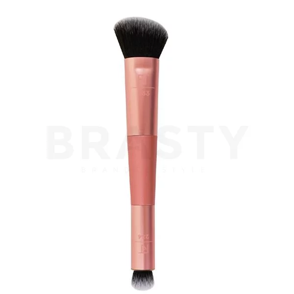 Real Techniques Dual Ended Cover & Conceal Brush multifunctionele borstel 2v1