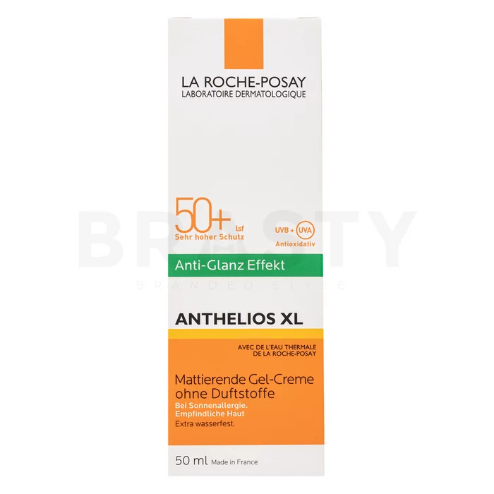 La Roche-Posay ANTHELIOS krema za sunčanje Non-Perfumed Dry Touch - Anti-Shine SPF50+ 50 ml
