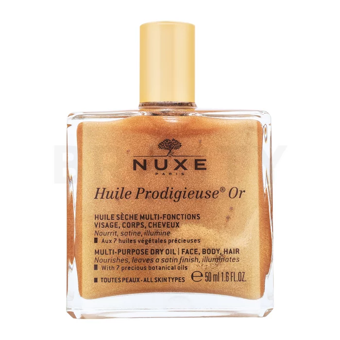 Nuxe Huile Prodigieuse Multi-Purpose Dry Oil Multifunctionele droge olie met glitter 50 ml