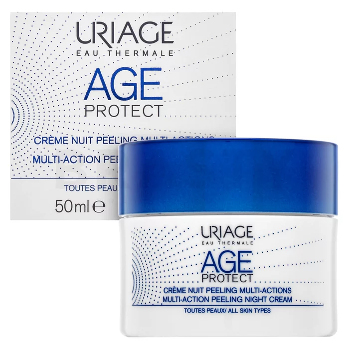 Uriage Age Protect Multi-Action Peeling Night Cream noční peelingové sérum proti vráskám 50 ml