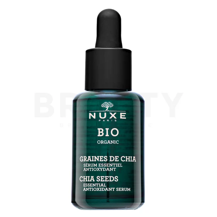 Nuxe Bio Organic Chia Seeds Essential Antioxidant Serum antioxidační sérum pro všechny typy pleti pro sjednocenou a rozjasněnou pleť 30 ml