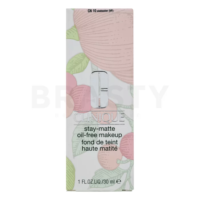 Clinique Stay-Matte Oil-Free Makeup tekutý make-up s matujícím účinkem Alabaster 30 ml