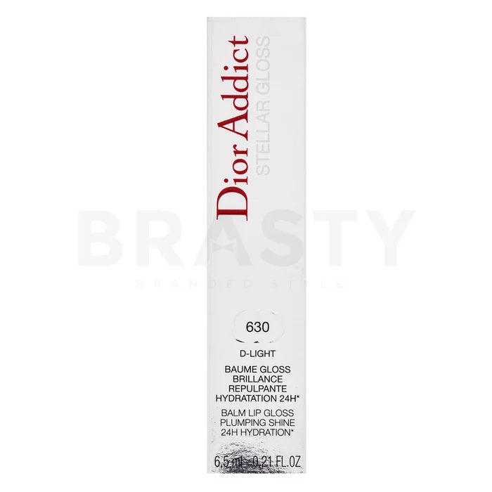 Dior (Christian Dior) Addict Stellar Gloss Balm Lip Gloss ajakfény gyöngyház fénnyel 630 D-Light 6,5 ml