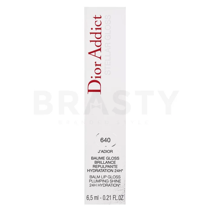 Dior (Christian Dior) Addict Stellar Gloss Balm Lip Gloss brillo de labios Con brillo perlado 640 J'Adior 6,5 ml