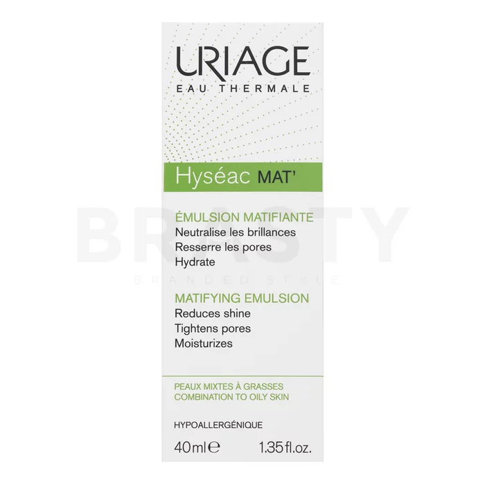 Uriage Hyséac Mat' matirajući gel za lice Matifying Emulsion 40 ml