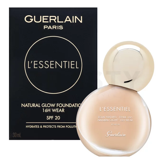Guerlain L’Essentiel Natural Glow Foundation 16H Wear SPF 20 dlouhotrvající make-up 01N 30 ml
