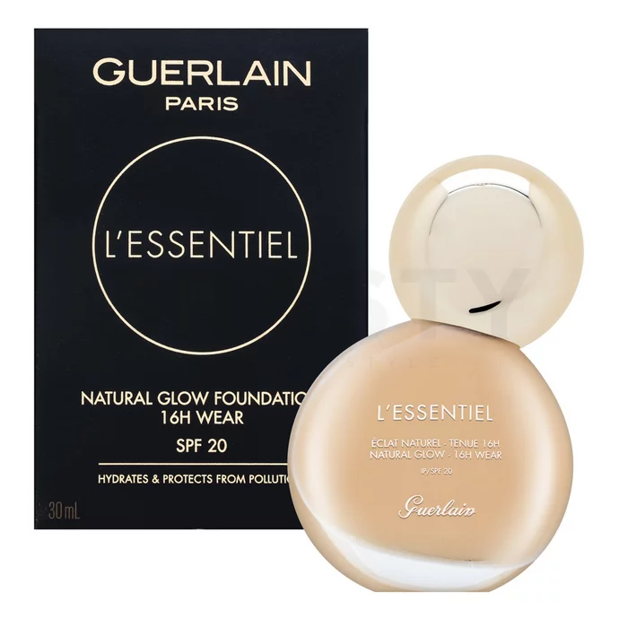 Guerlain L’Essentiel Natural Glow Foundation 16H Wear SPF 20 dlouhotrvající make-up 01W 30 ml