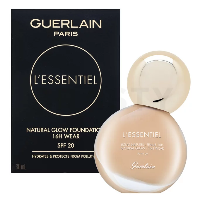 Guerlain L’Essentiel Natural Glow Foundation 16H Wear SPF 20 dlouhotrvající make-up 02W 30 ml