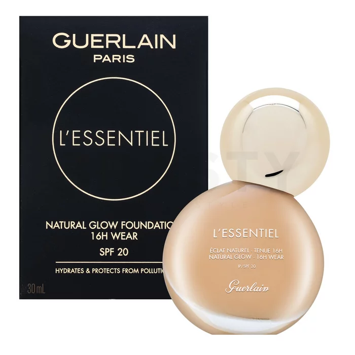 Guerlain L’Essentiel Natural Glow Foundation 16H Wear SPF 20 dlouhotrvající make-up 03W 30 ml