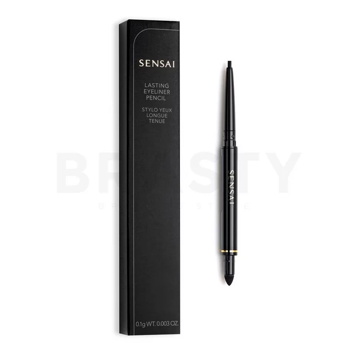 Kanebo Sensai Lasting Eyeliner - 01 Black kredka do oczu 2w1 01 Black 0,1 g