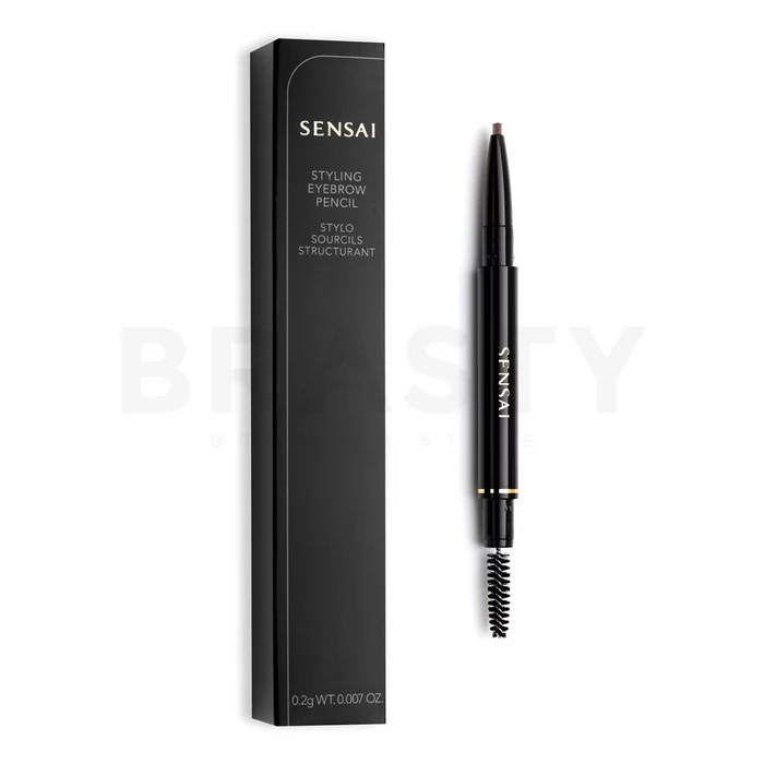 Kanebo Sensai Styling Eyebrow Pencil kredka do brwi 2w1 03 Taupe Brown 0,2 g