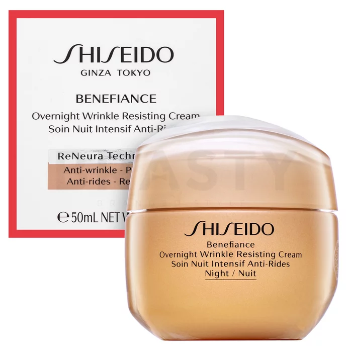 Shiseido Benefiance Overnight Wrinkle Resisting Cream noční krém proti vráskám 50 ml