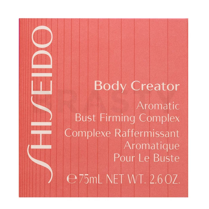 Shiseido Body Creator Aromatic Bust Firming Complex zpevňující péče na dekolt a poprsí s hydratačním účinkem 75 ml