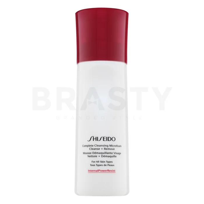 Shiseido Complete Cleansing Microfoam 2in1 cleaning foam with moisturizing effect 180 ml