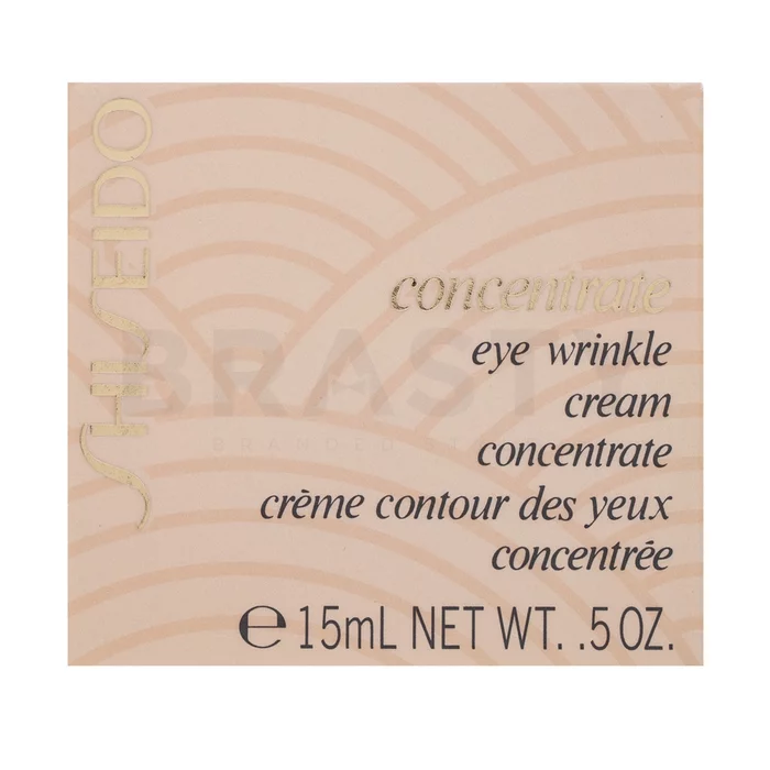 Shiseido Concentrate Eye Wrinkle Cream vypínací oční krém s hydratačním účinkem 15 ml