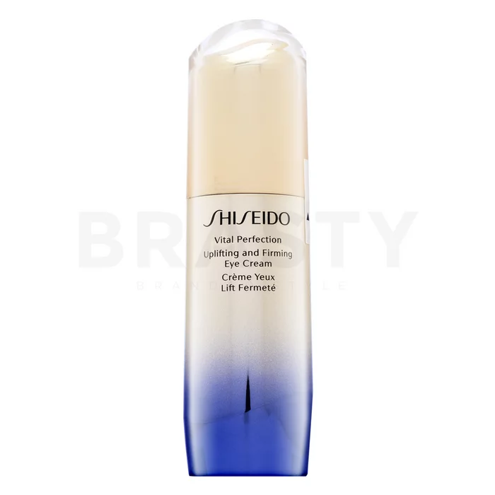 Shiseido Vital Perfection Uplifting & Firming Eye Cream oční omlazující sérum proti vráskám, otokům a tmavým kruhům 15 ml