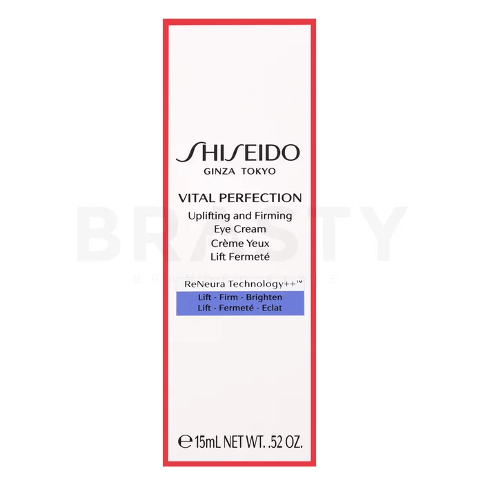 Shiseido Vital Perfection Uplifting & Firming Eye Cream oční omlazující sérum proti vráskám, otokům a tmavým kruhům 15 ml