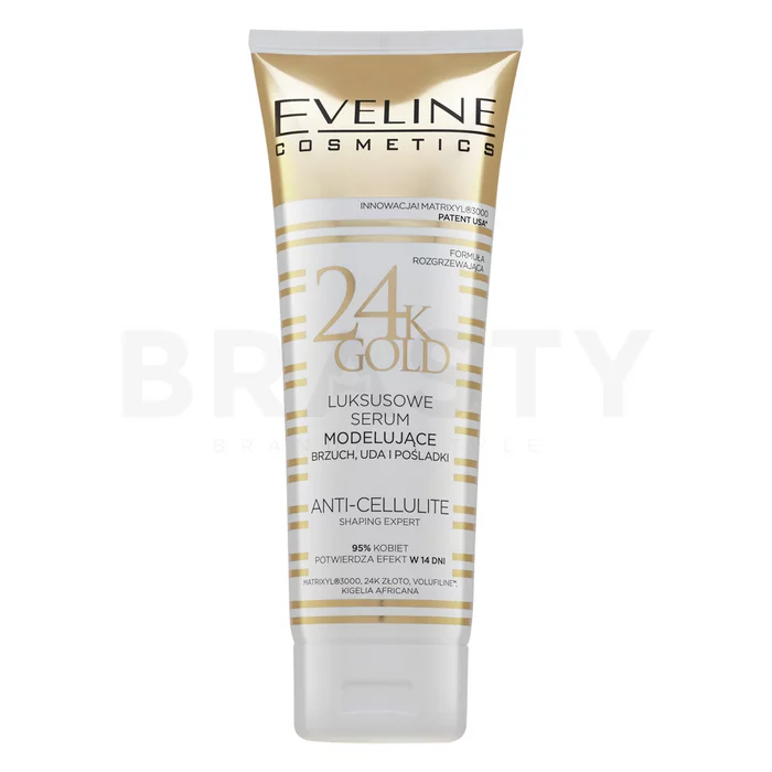 Eveline Slim Therapy modelirajući serum za trbuh, bedra i bokove 24k Gold 250 ml