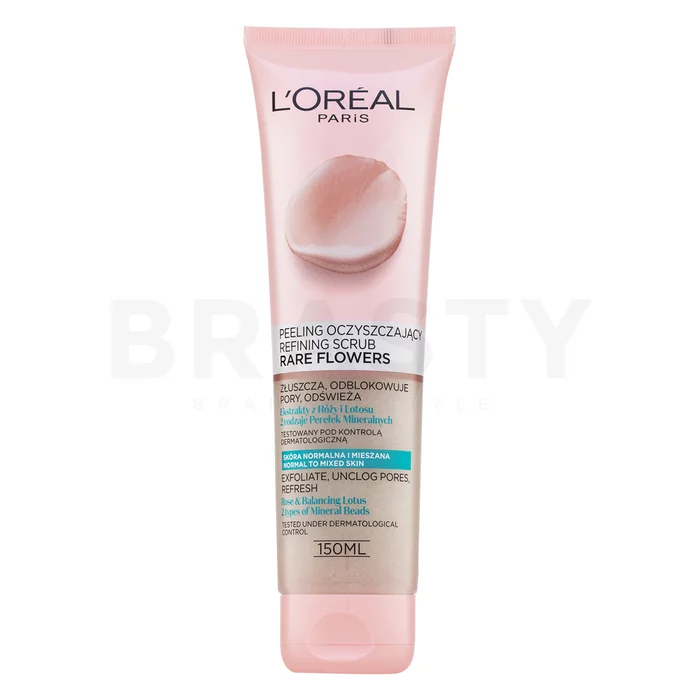 L´Oréal Paris Skin Expert piling gel Rare Flowers Refining Scrub 150 ml