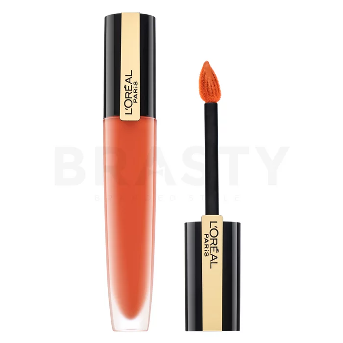 L´Oréal Paris Rouge Signature Liquid Matte Lipstick tekutá rtěnka pro matný efekt 112 I Achieve 7 ml
