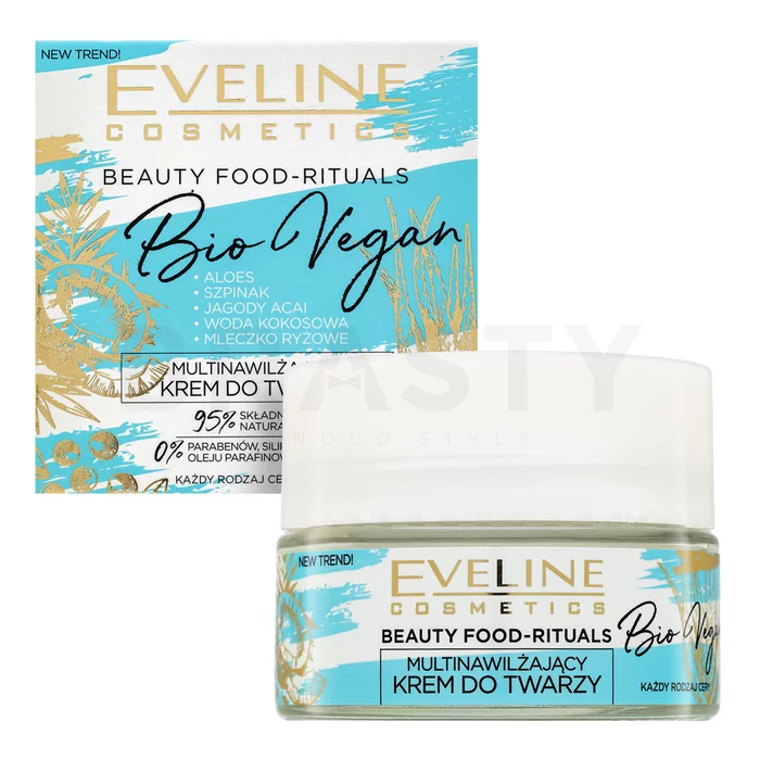 Eveline Bio Vegan hranjiva krema Multi-Moisturising Day And Night Face Cream 50 ml