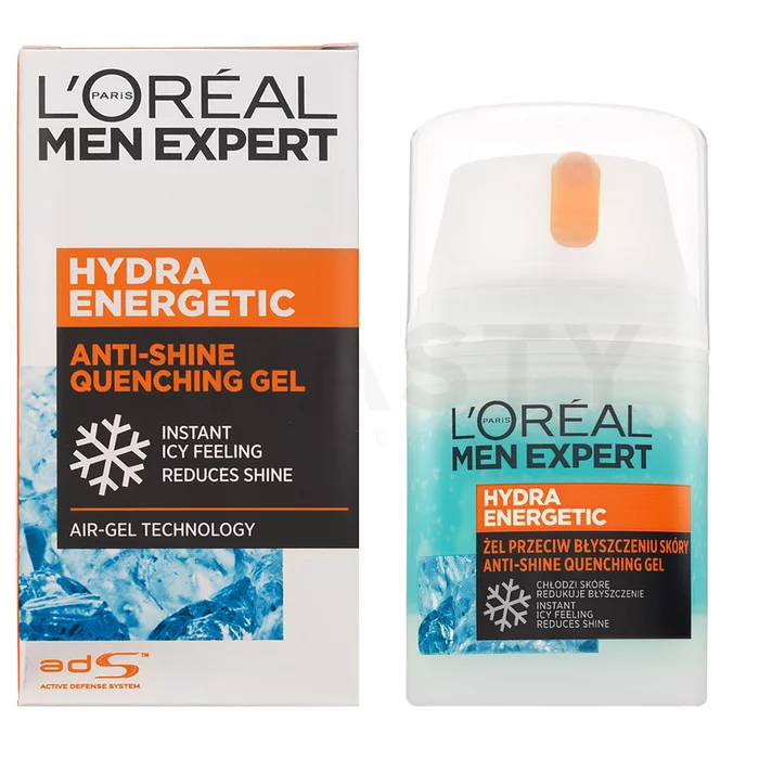 L´Oréal Paris Men Expert Hydra Energetic Anti-Shine Quenching Gel gelový krém pro muže 50 ml
