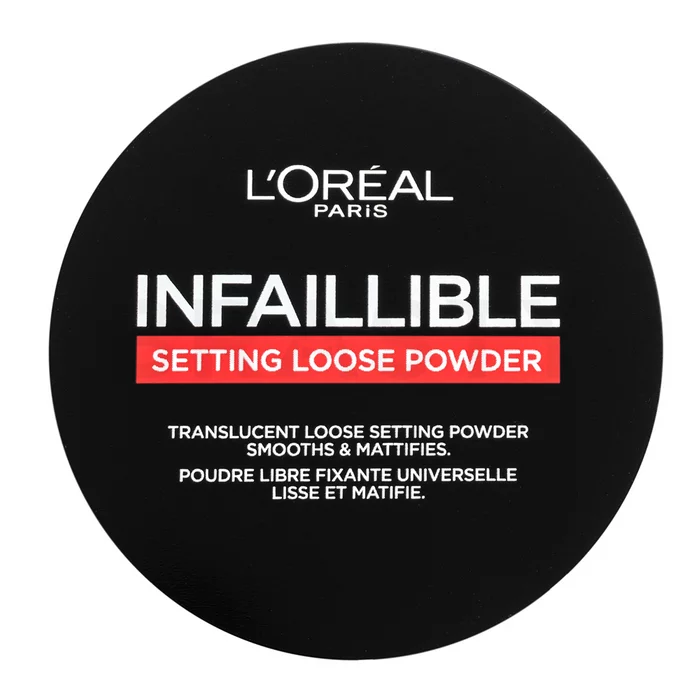 L´Oréal Paris Infaillible Setting Loose Powder transparentní pudr pro sjednocenou a rozjasněnou pleť Transparent 6 g