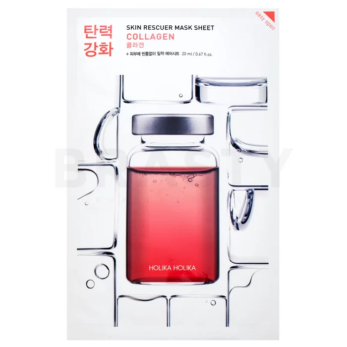 Holika Holika maska nawilżająca w płacie Skin Rescuer Mask Sheet Collagen 20 ml