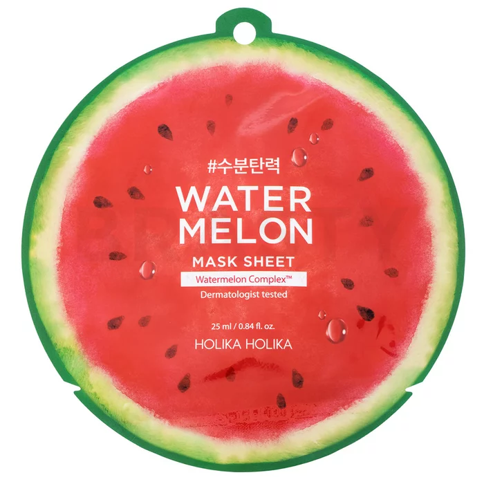 Holika Holika Water Melon Mask Sheet Moisturising face sheet mask to soothe the skin 25 ml