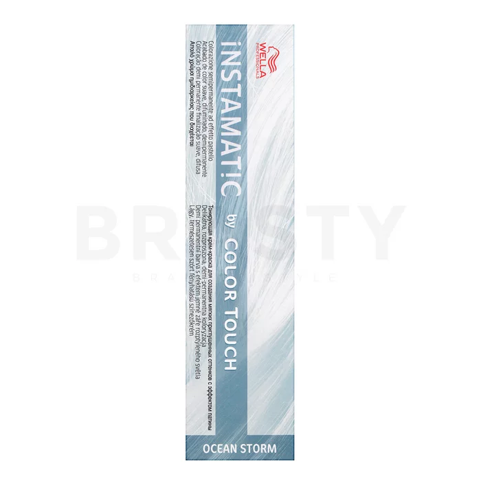 Wella Professionals Color Touch Instamatic culoare profesională demi-permanentă a părului pentru a crea nuanțe pastelate Ocean Storm 60 ml