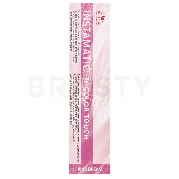 Wella Professionals Color Touch Instamatic profesionální demi-permanentní barva na vlasy pro vytvoření pastelových odstínů Pink Dream 60 ml