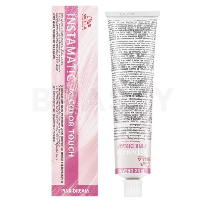 Wella Professionals Color Touch Instamatic profesionální demi-permanentní barva na vlasy pro vytvoření pastelových odstínů Pink Dream 60 ml