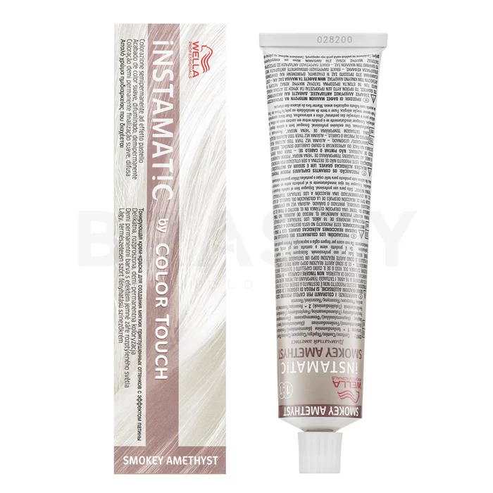 Wella Professionals Color Touch Instamatic profesionální demi-permanentní barva na vlasy pro vytvoření pastelových odstínů Smokey Amethyst 60 ml