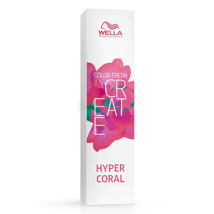 Wella Professionals Color Fresh Create Semi-Permanent Color profesionální semi-permanentní barva na vlasy Hyper Coral 60 ml
